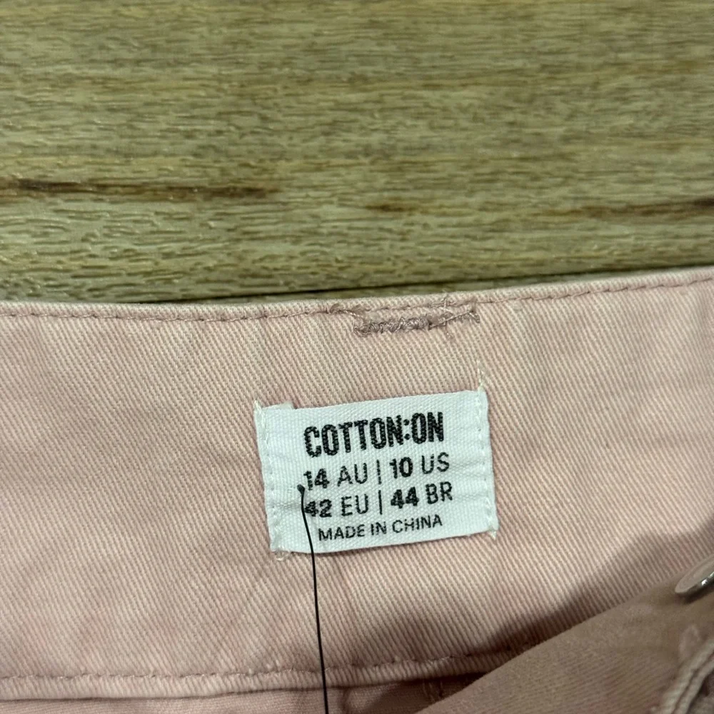 NWT Cotton On Benny Cargo Skirt Pink Size 10 - Picture 3 of 6